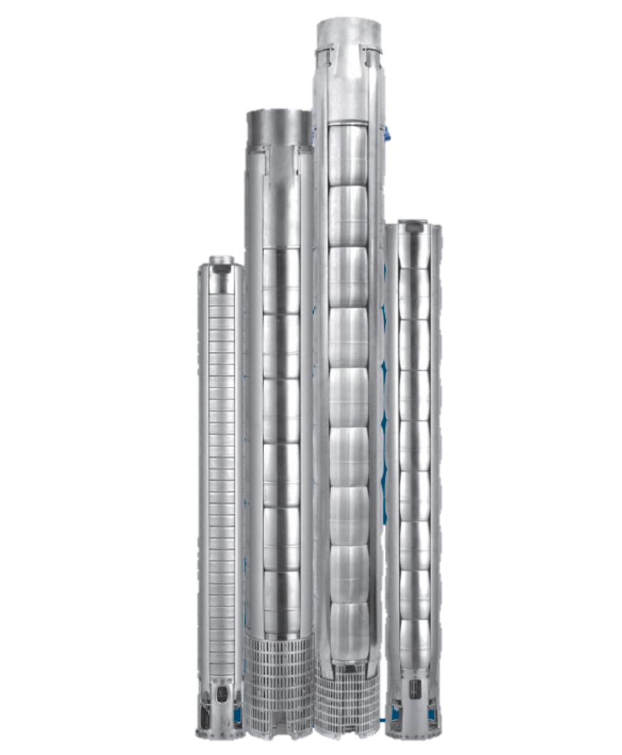 Serie SP 4", 6", 8", 10" Bombas Sumergibles de Acero Inoxidable